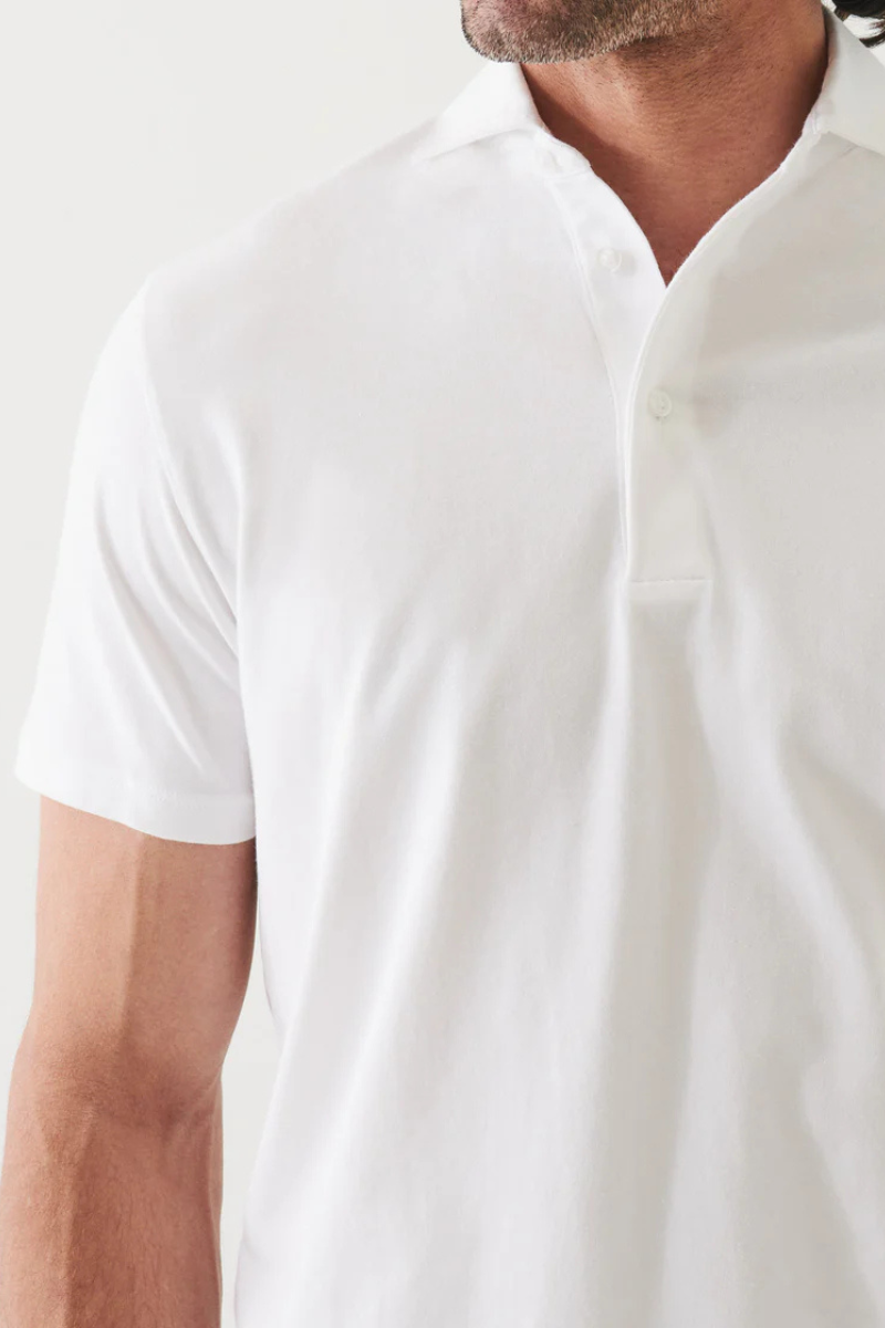 Pima Cotton Stretch Polo-Patrick Assaraf-Boyds Philadelphia