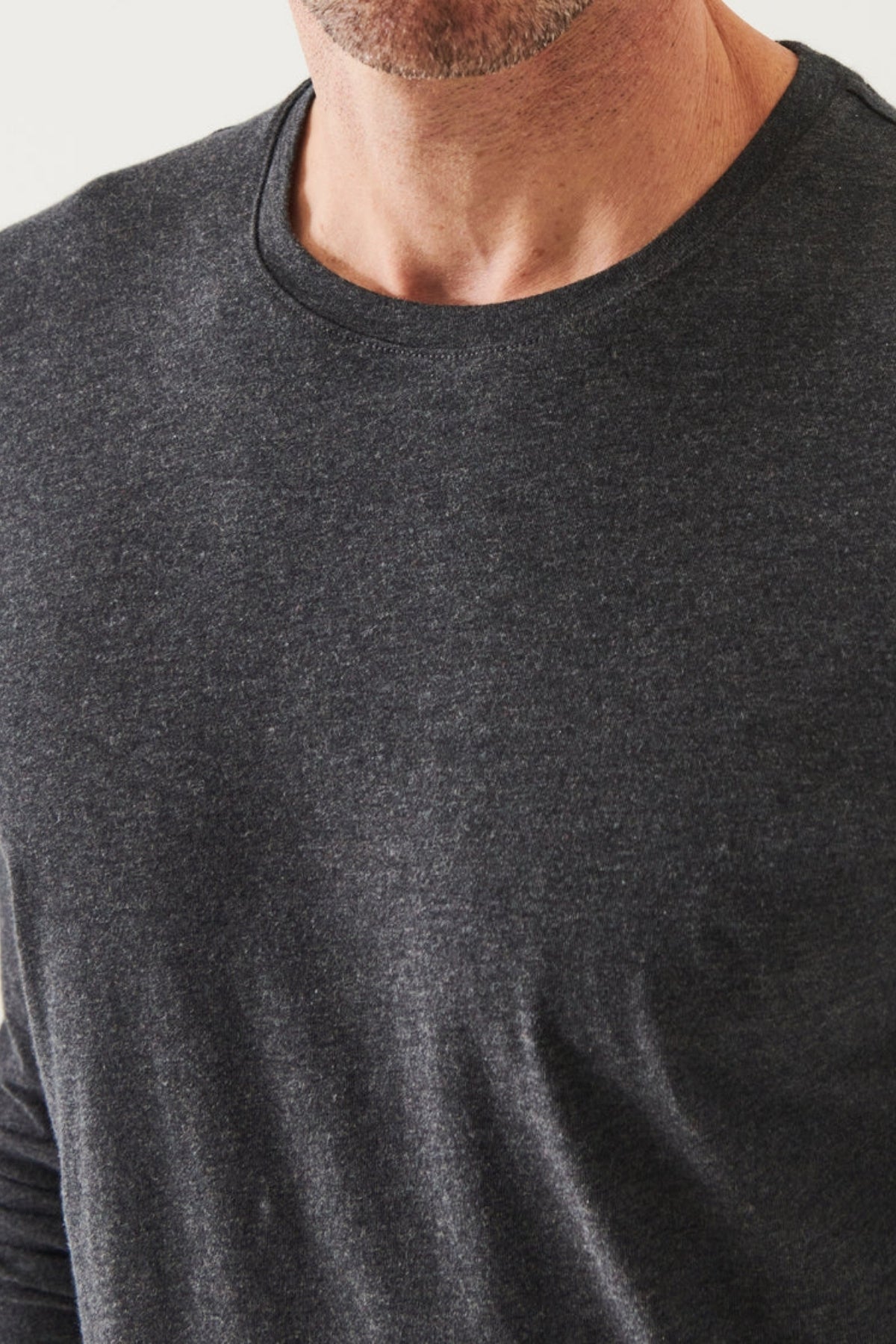 Pima Cotton Stretch L/S T-Shirt