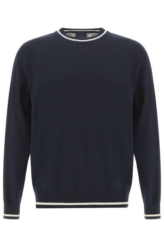 Navy Wool Crewneck-Paul & Shark-Boyds Philadelphia