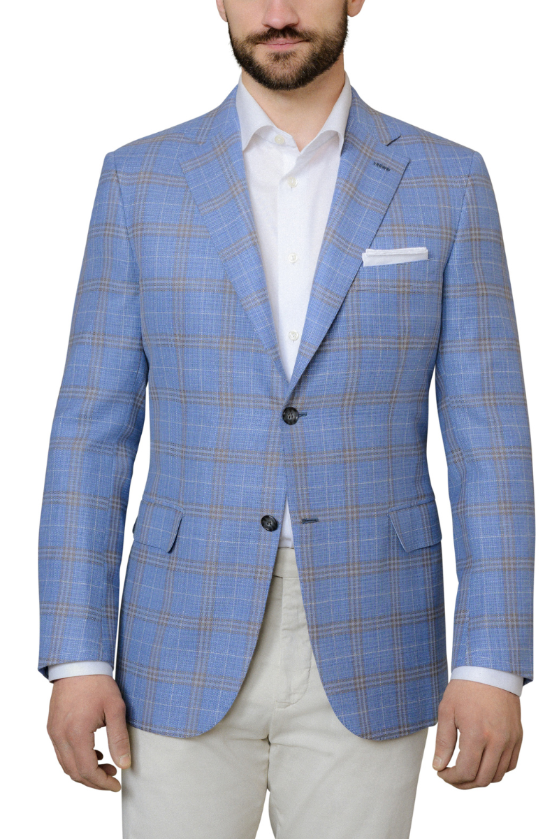 Plaid Sport Jacket-Brioni-Boyds Philadelphia