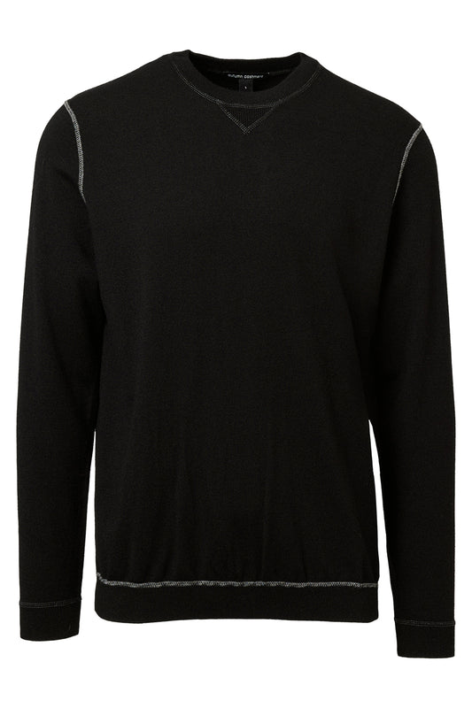 Coverstitch Crewneck Sweater-Autumn Cashmere-Boyds Philadelphia