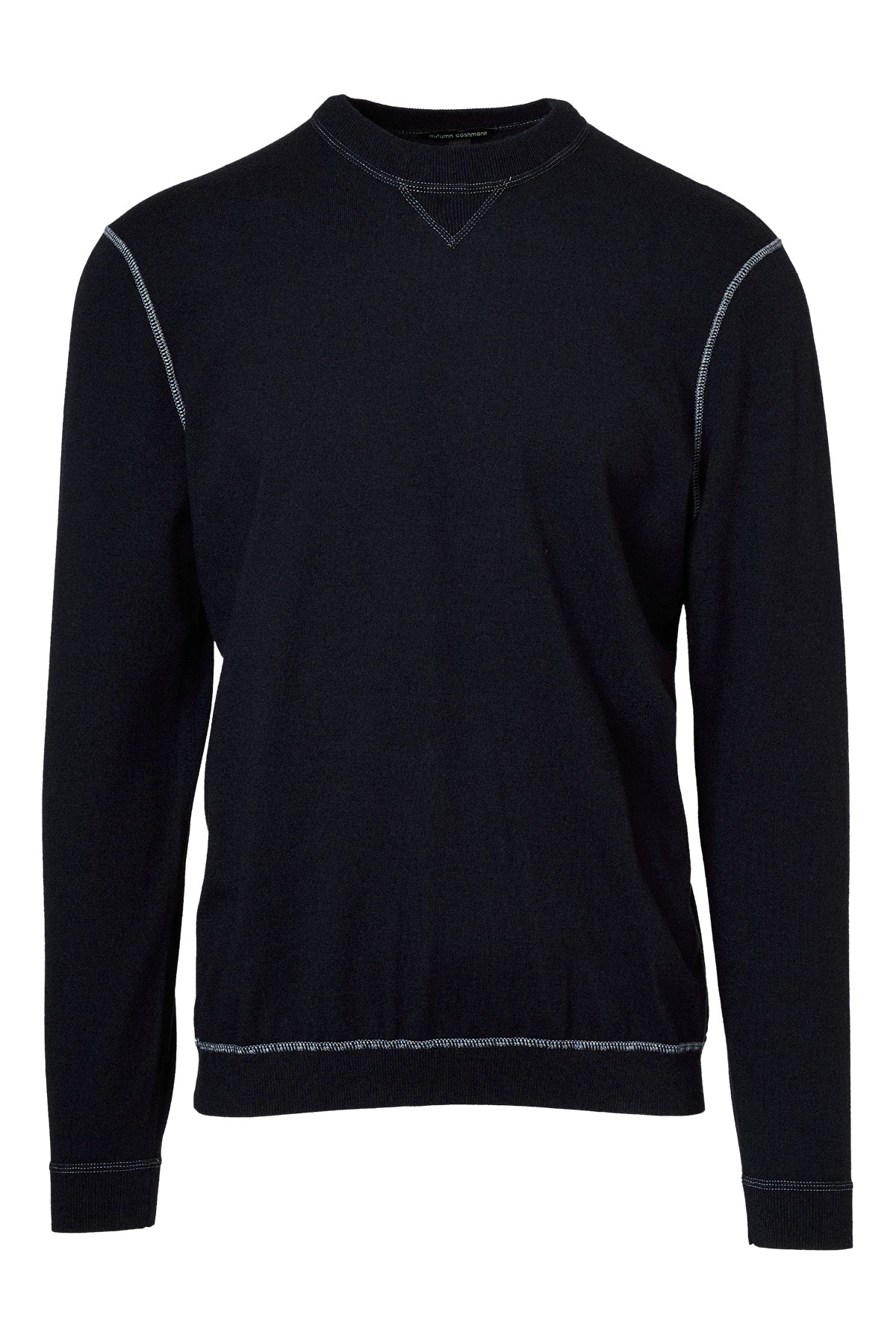 Coverstitch Crewneck Sweater-Autumn Cashmere-Boyds Philadelphia