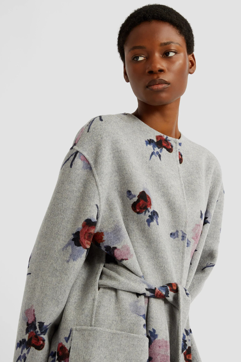 Oversize Belted Coat-ERDEM-Boyds Philadelphia