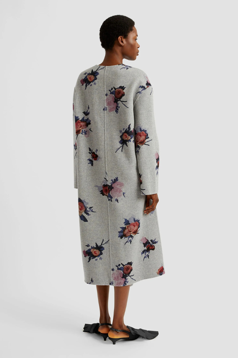 Oversize Belted Coat-ERDEM-Boyds Philadelphia
