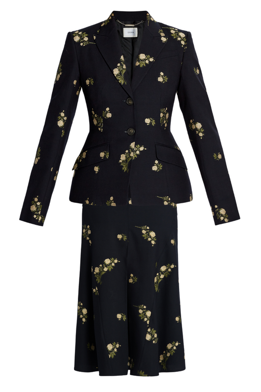 Floral Jacquard Suit-ERDEM-Boyds Philadelphia