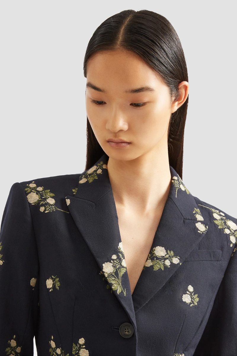 Floral Jacquard Suit-ERDEM-Boyds Philadelphia
