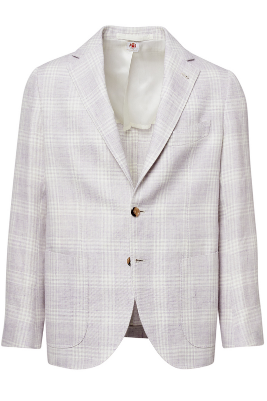 Procida Plaid Jacket-Luigi Borrelli-Boyds Philadelphia