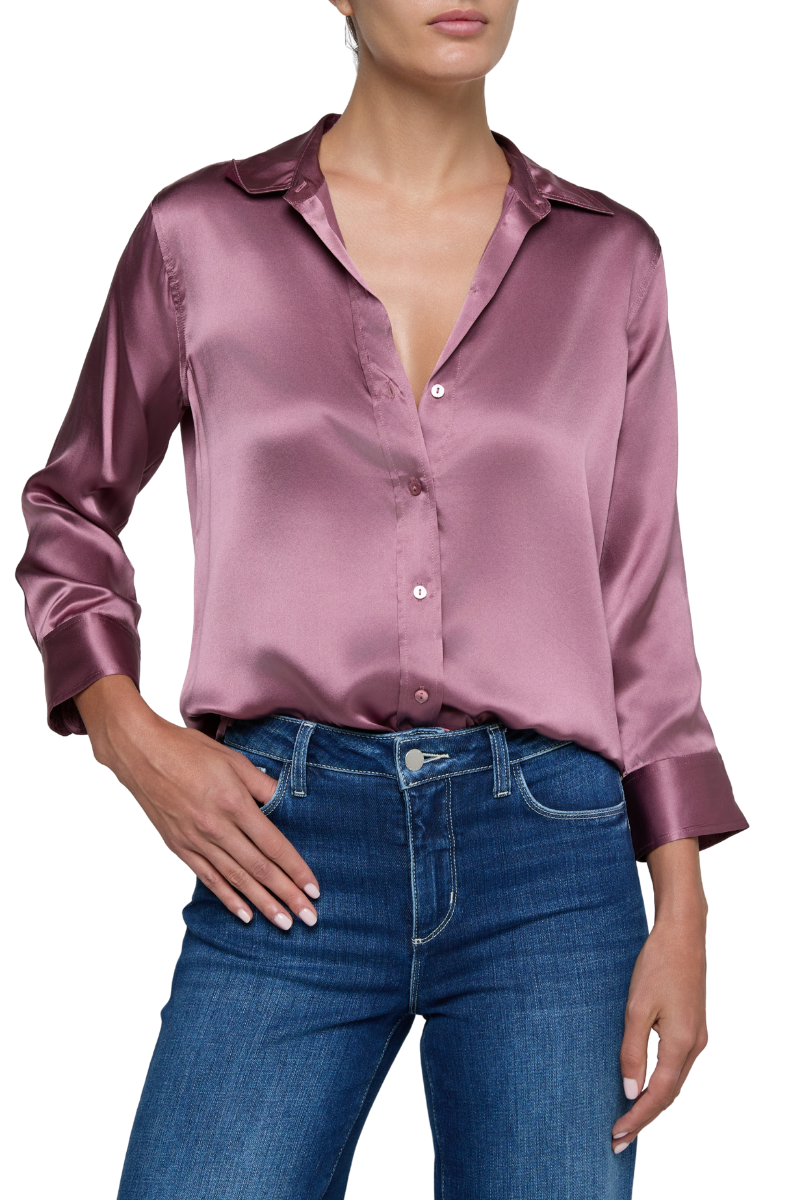 Dani Silk Blouse-L'AGENCE-Boyds Philadelphia
