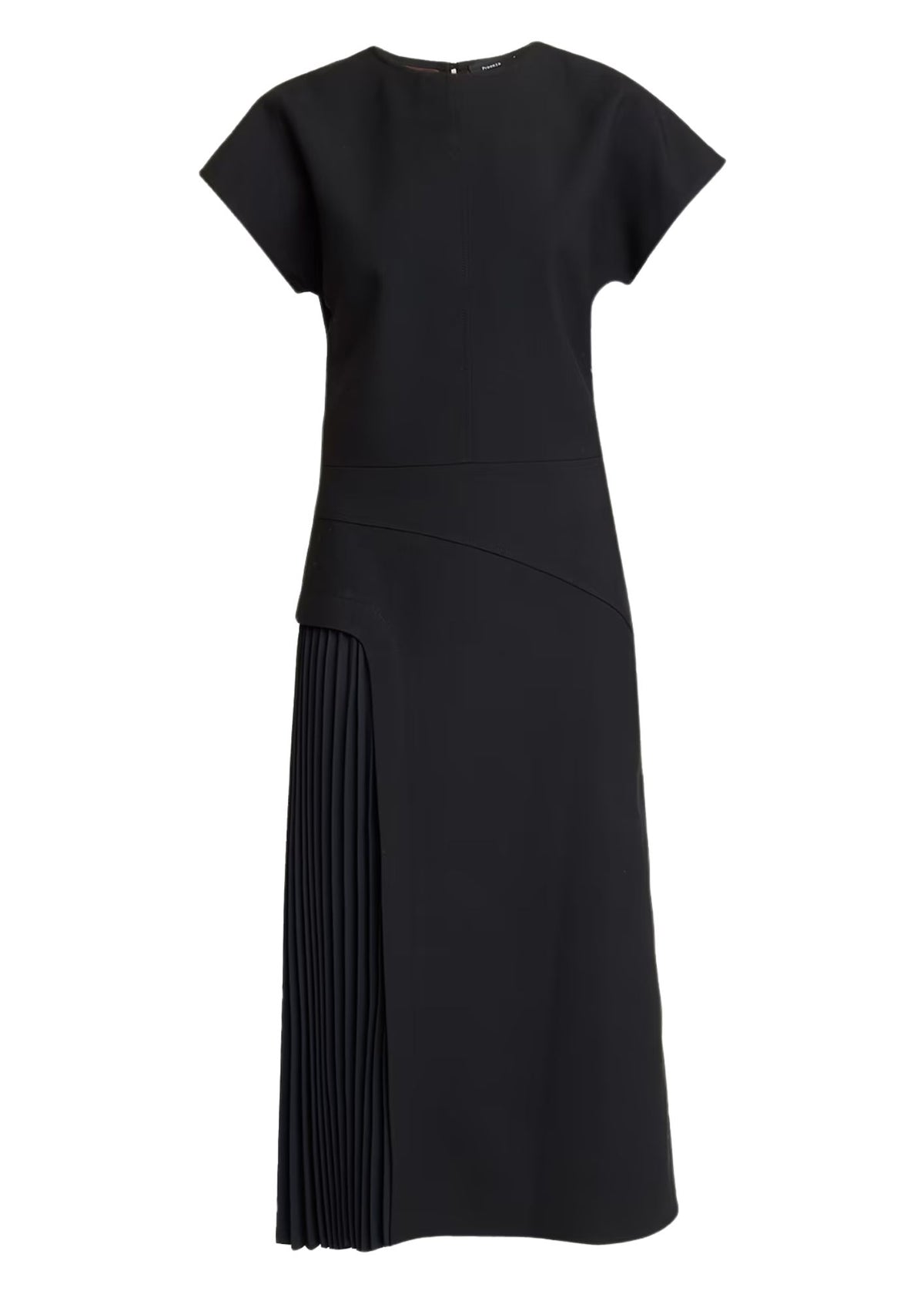 Ria Cap-Sleeve Pleated Panel Midi Dress-Proenza Schouler-Boyds Philadelphia