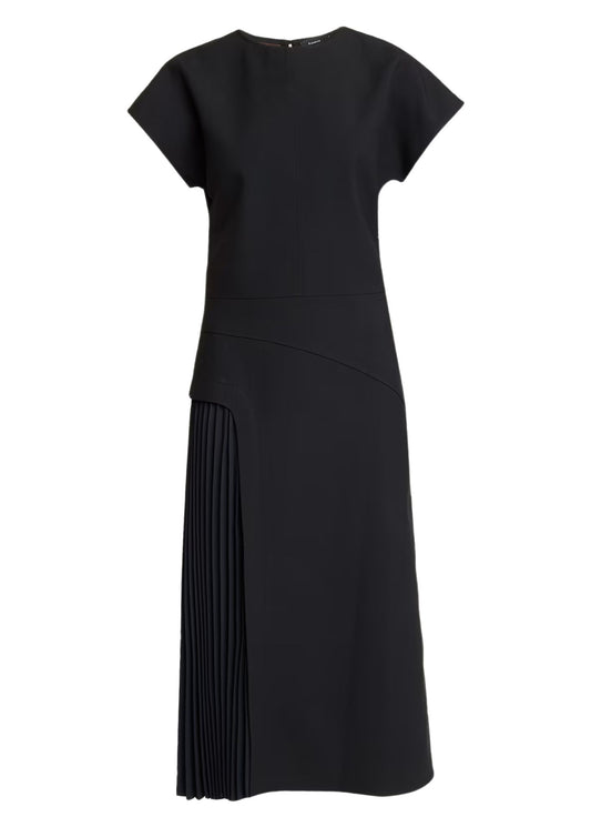 Ria Cap-Sleeve Pleated Panel Midi Dress-Proenza Schouler-Boyds Philadelphia