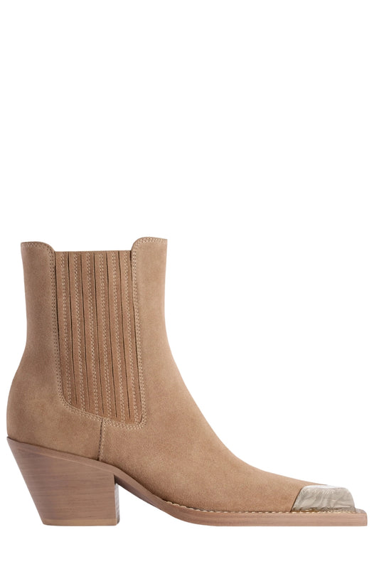 Embellished Toe Ankle Boot