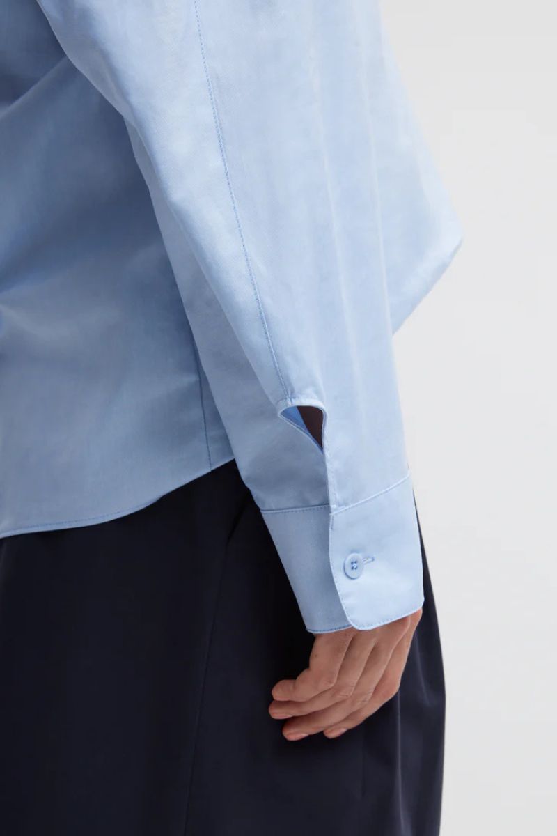 Oxford Hooded Shirt-Tibi-Boyds Philadelphia