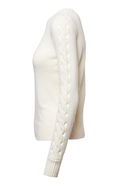 Cable Sleeve Crew-Autumn Cashmere-Boyds Philadelphia