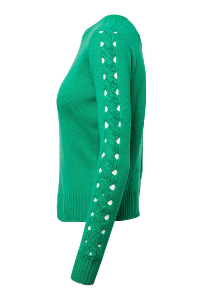 Cable Sleeve Crew-Autumn Cashmere-Boyds Philadelphia