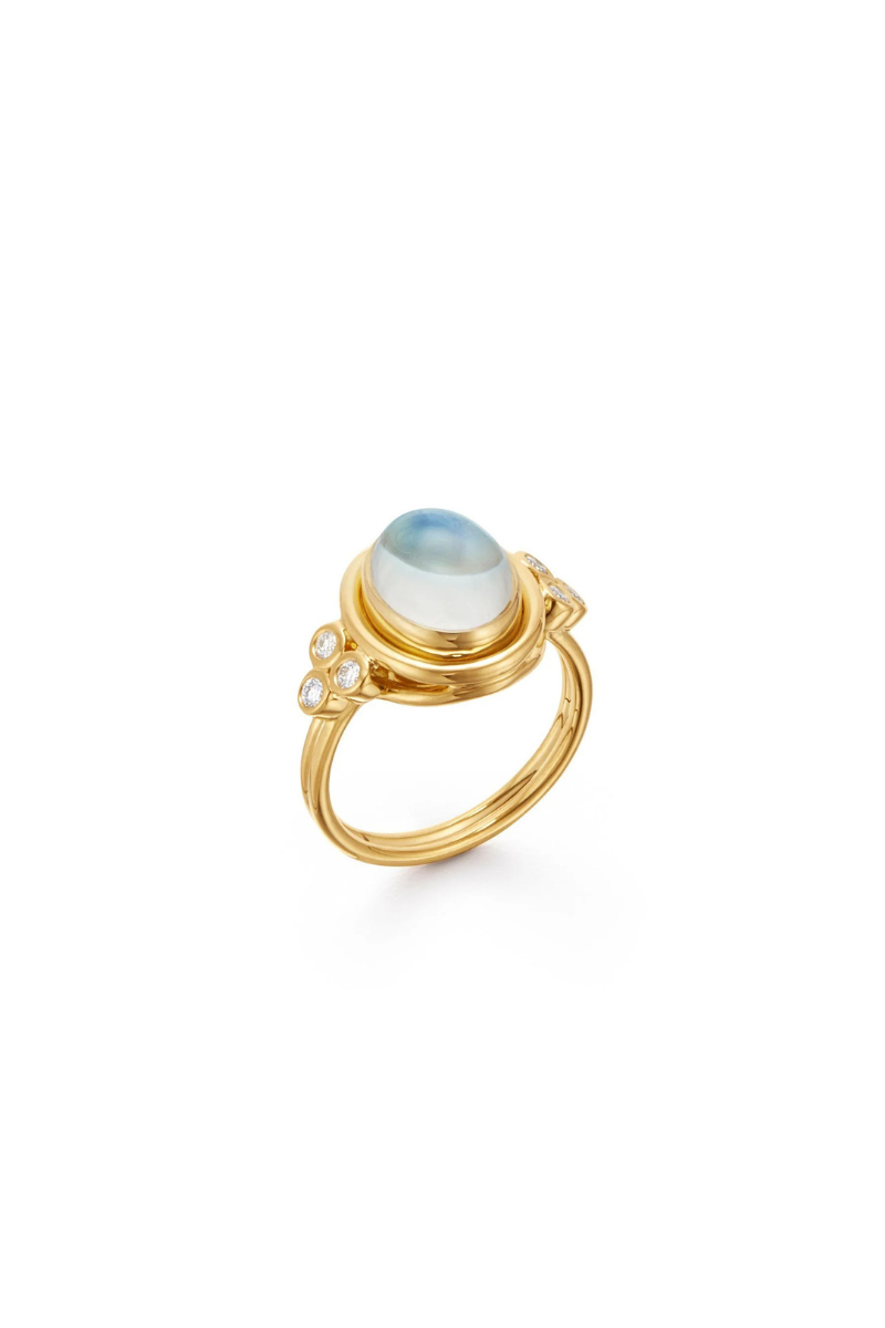 Blue Moonstone Temple Ring-Temple St. Clair-Boyds Philadelphia
