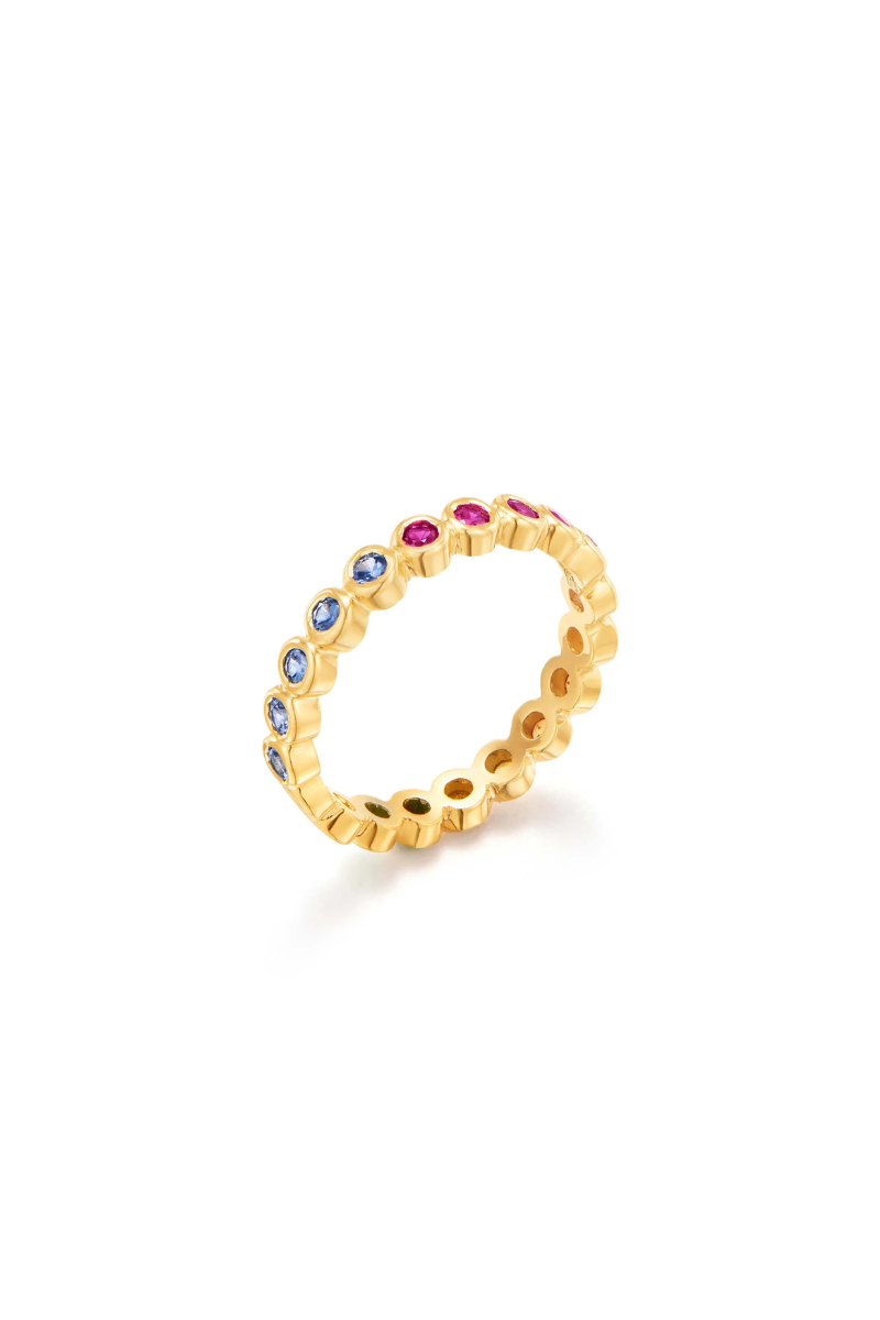 Rainbow Eternity Ring-Temple St. Clair-Boyds Philadelphia