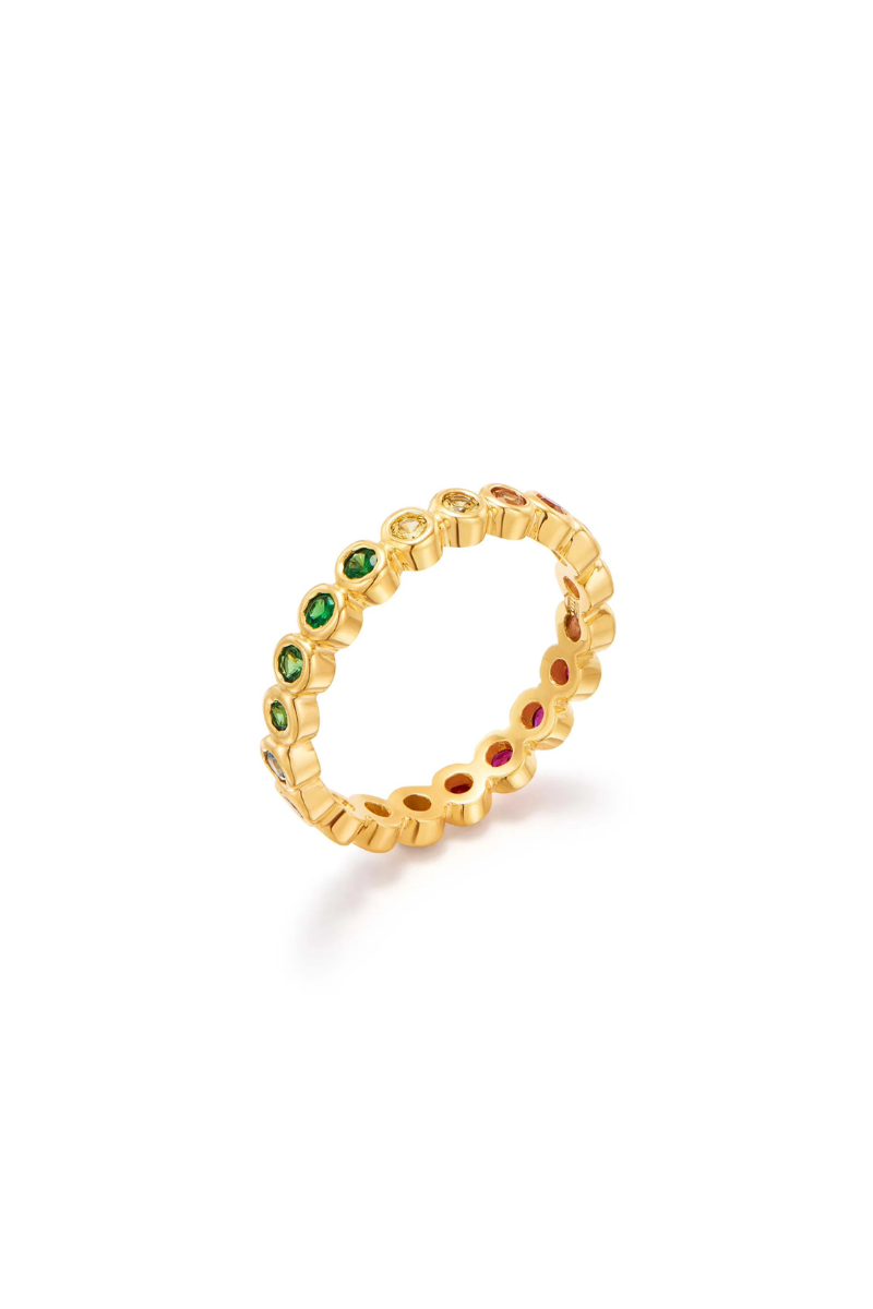 Rainbow Eternity Ring-Temple St. Clair-Boyds Philadelphia