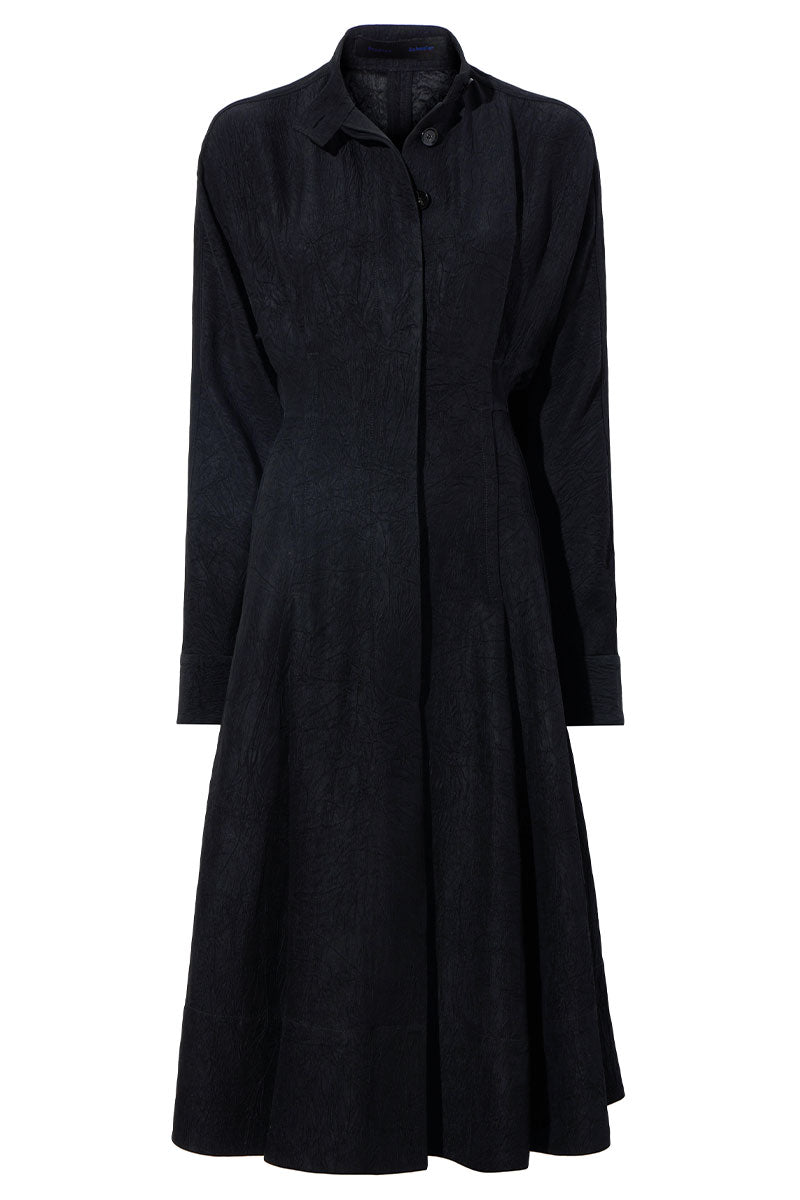 Crushed Matte Satin Dress-Proenza Schouler-Boyds Philadelphia