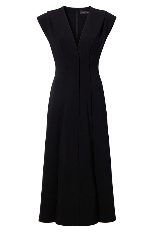 Matte Viscose Crepe Dress-Proenza Schouler-Boyds Philadelphia