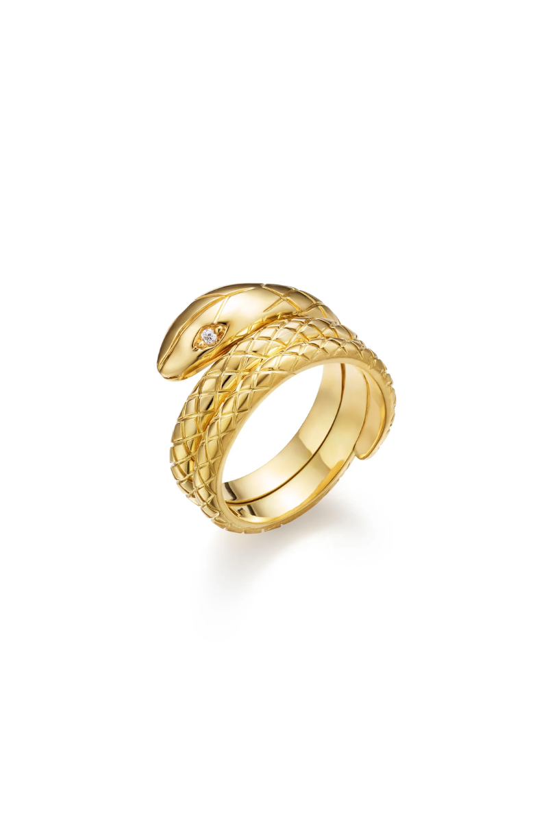 Double Serpent Ring-Temple St. Clair-Boyds Philadelphia