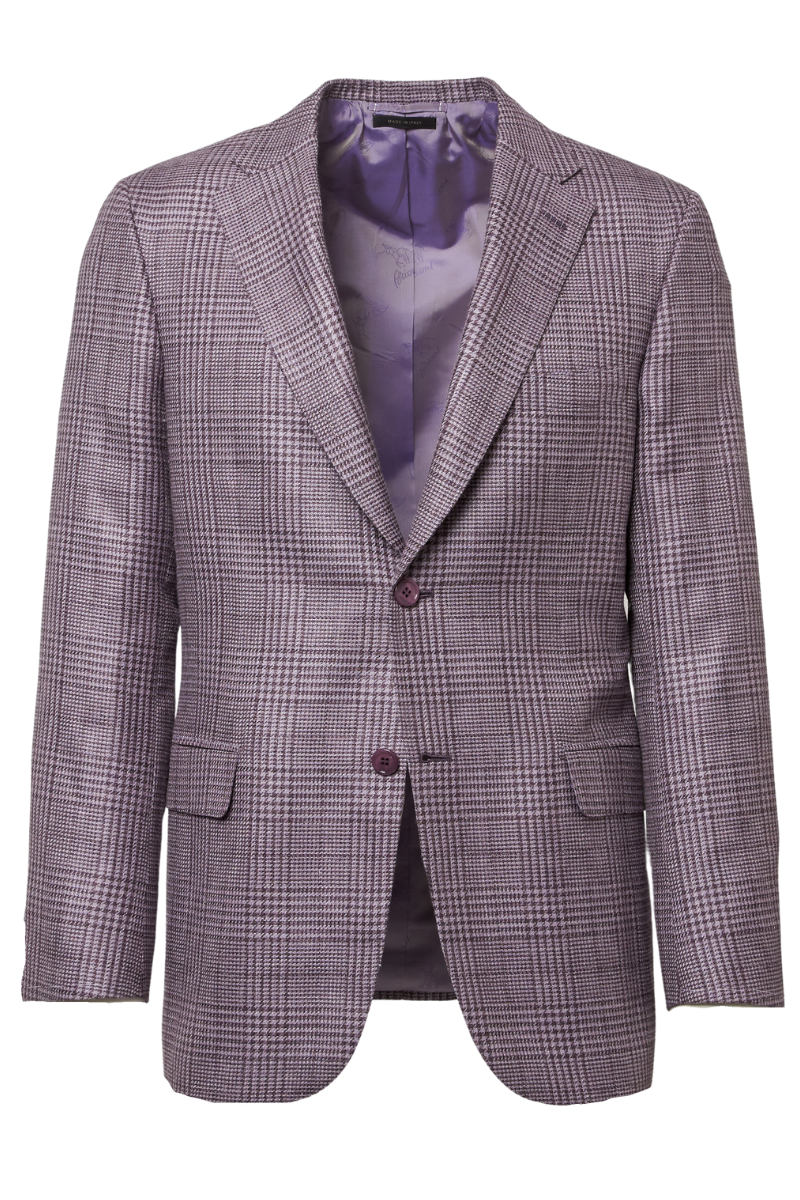 Ravello Lavender Plaid Jacket-Brioni-Boyds Philadelphia