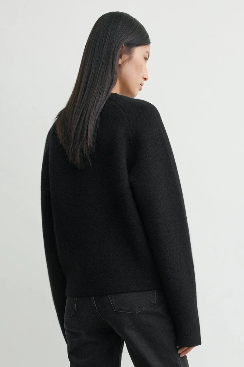 Hammered Button Cardigan-TOTEME-Boyds Philadelphia