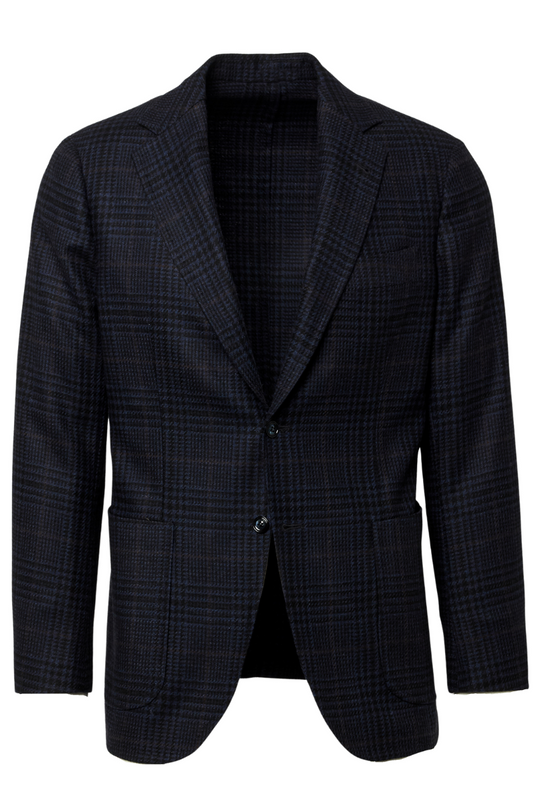 Blue Plaid Sport Jacket-Sartorio-Boyds Philadelphia