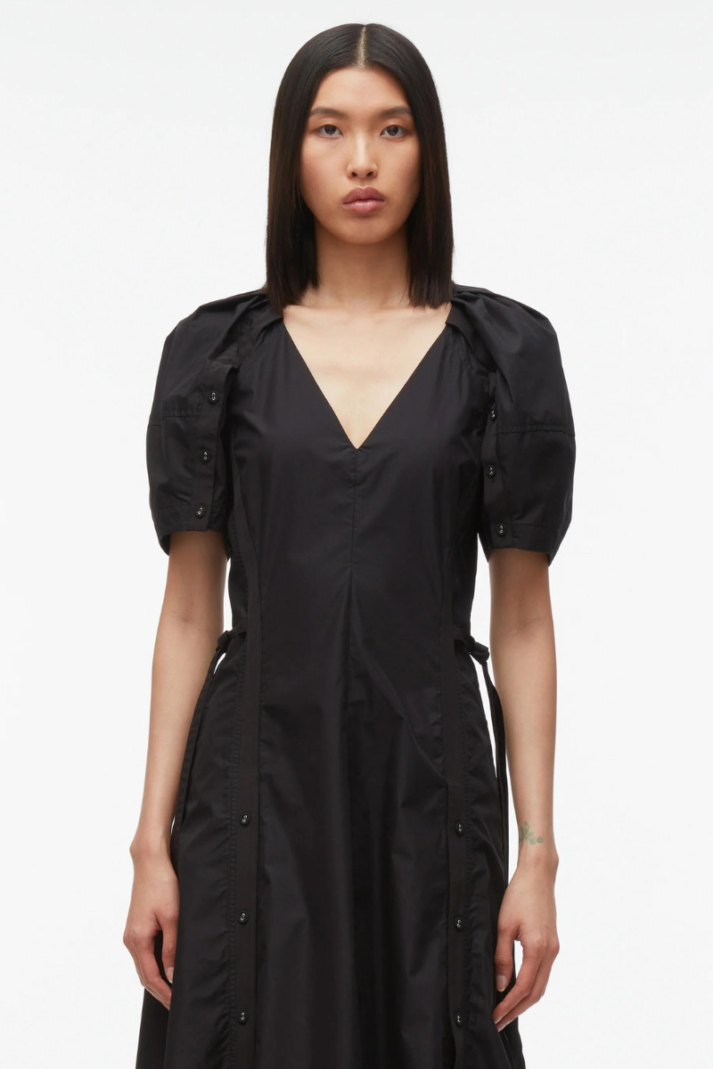 Bloom Sleeve V-Neck Dress-3.1 Phillip Lim-Boyds Philadelphia