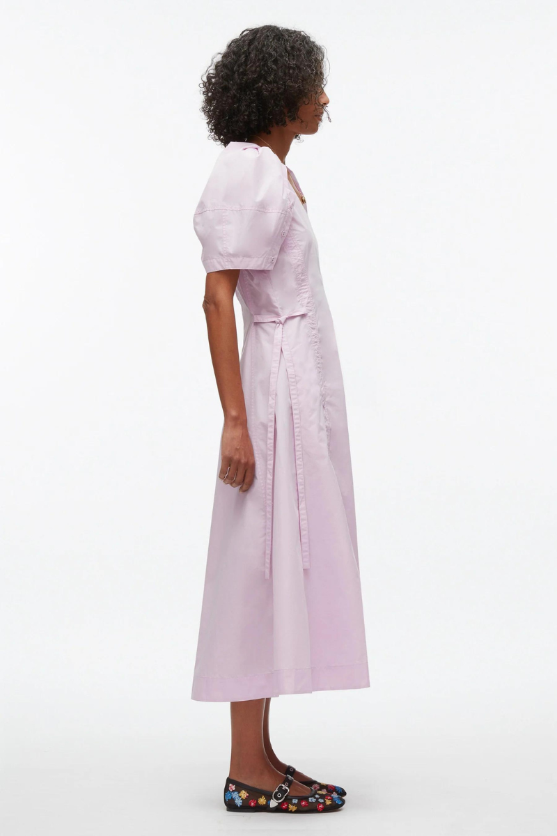 Bloom Sleeve V-Neck Dress-3.1 Phillip Lim-Boyds Philadelphia