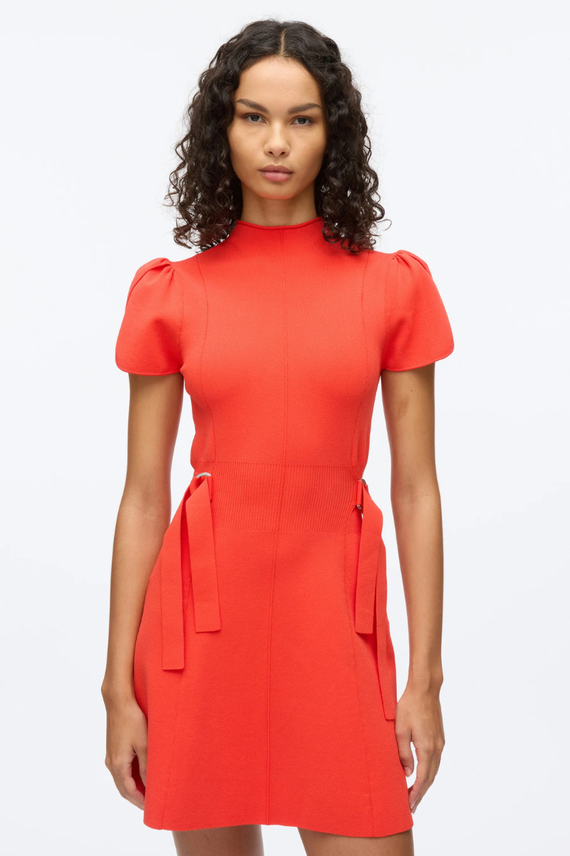 3.1 phillip lim red dress Compact Rib Tulip Dress by 3.1 Phillip Lim