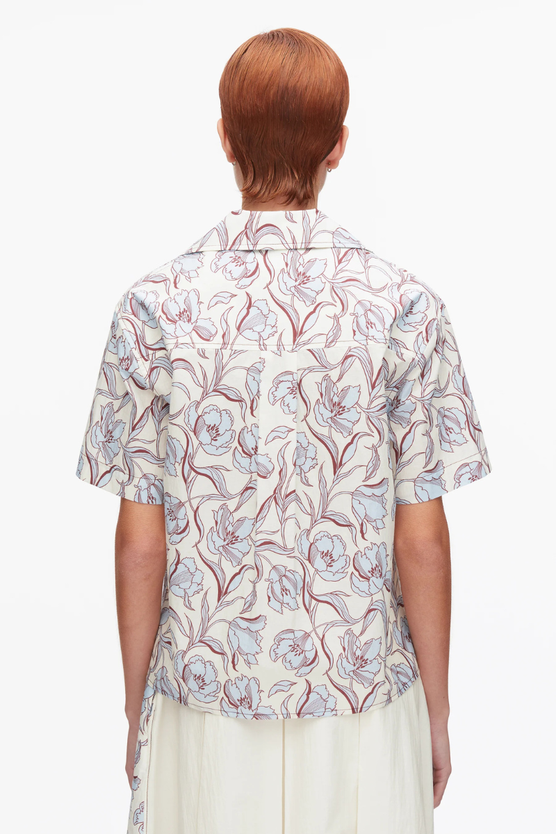 Floral Printed Camp Shirt-3.1 Phillip Lim-Boyds Philadelphia