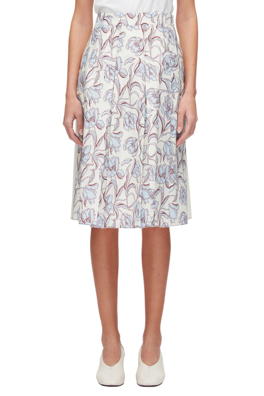 Two-Toned Pleated Skirt-3.1 Phillip Lim-Boyds Philadelphia