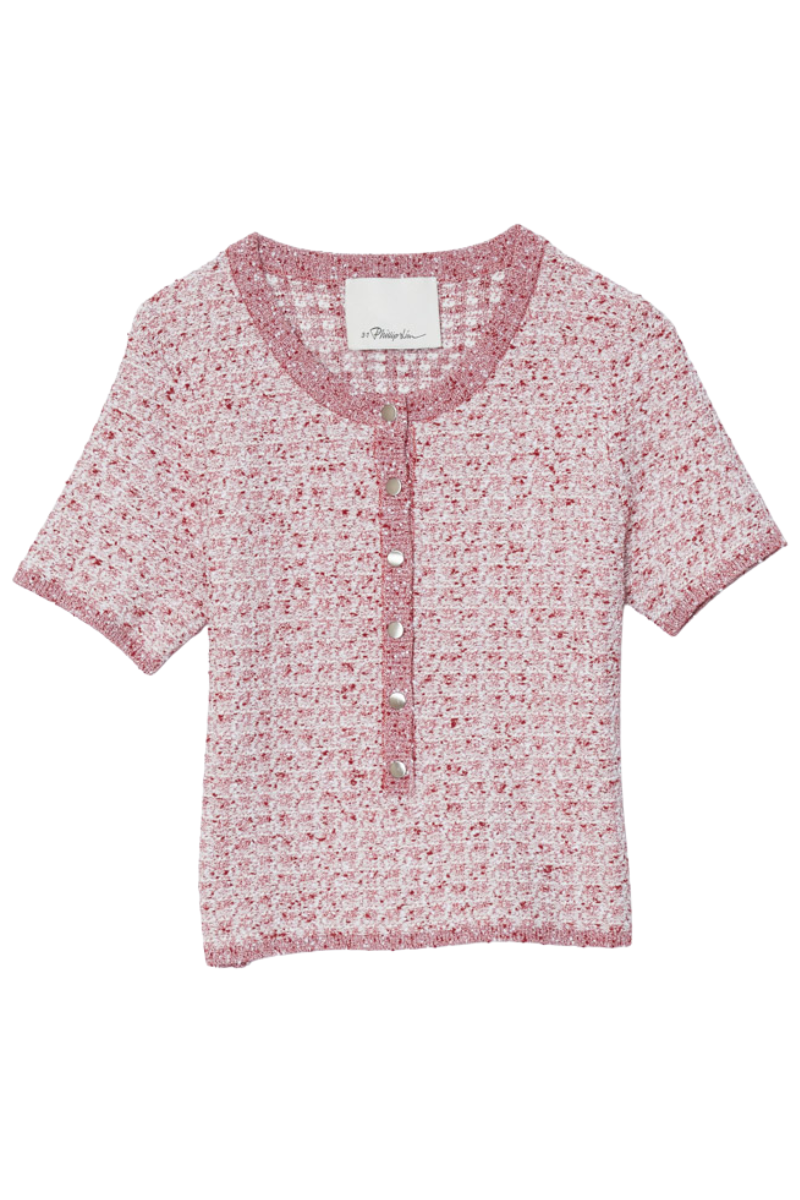 Textured T-Shirt-3.1 Phillip Lim-Boyds Philadelphia