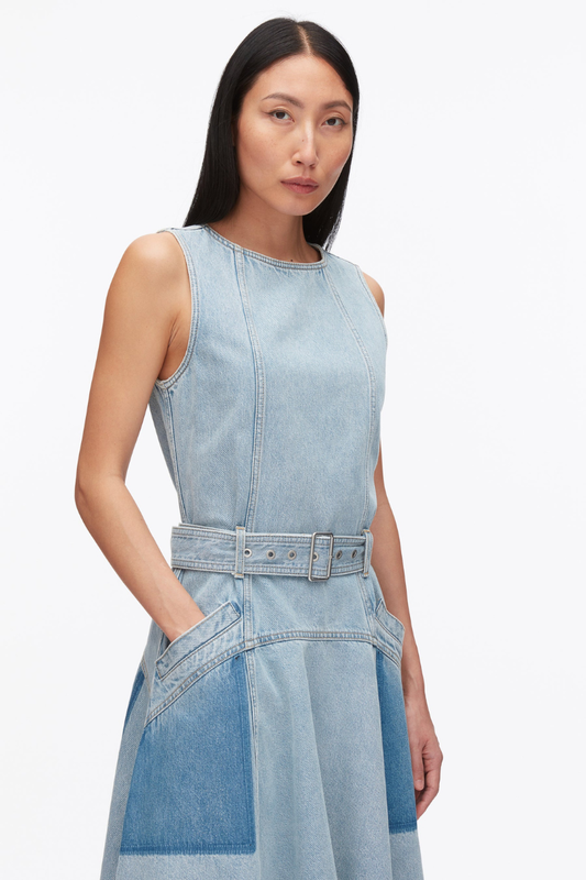 Ghost Patch Sleeveless Dress-3.1 Phillip Lim-Boyds Philadelphia