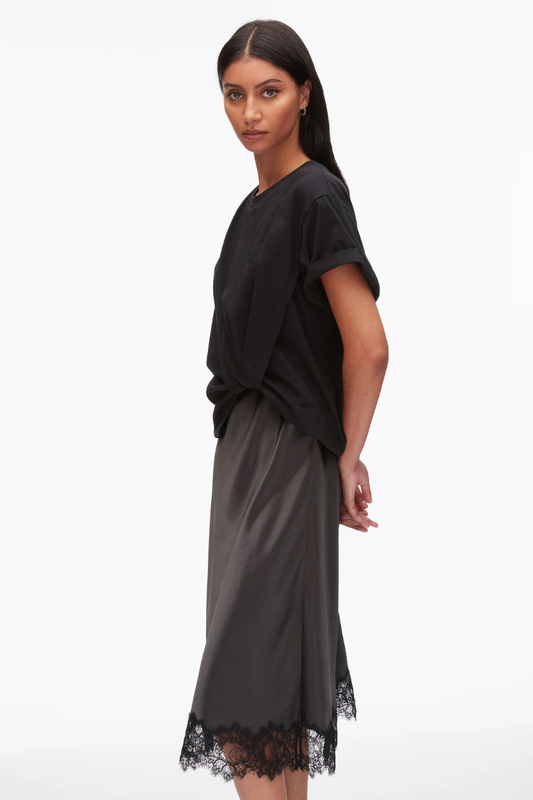 Draped Combo T-Shirt Dress-3.1 Phillip Lim-Boyds Philadelphia