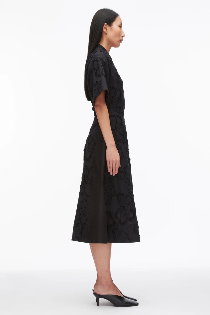 Embroidered Midi Shirt Dress-3.1 Phillip Lim-Boyds Philadelphia