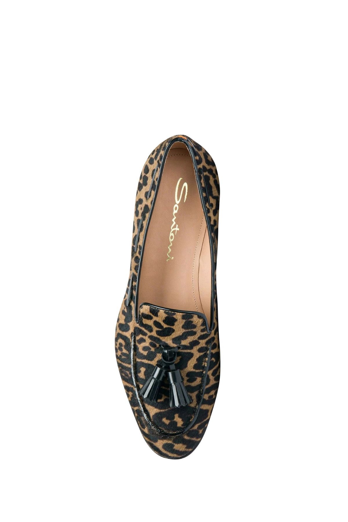Andrea Tassle Leopard Loafer-Santoni-Boyds Philadelphia