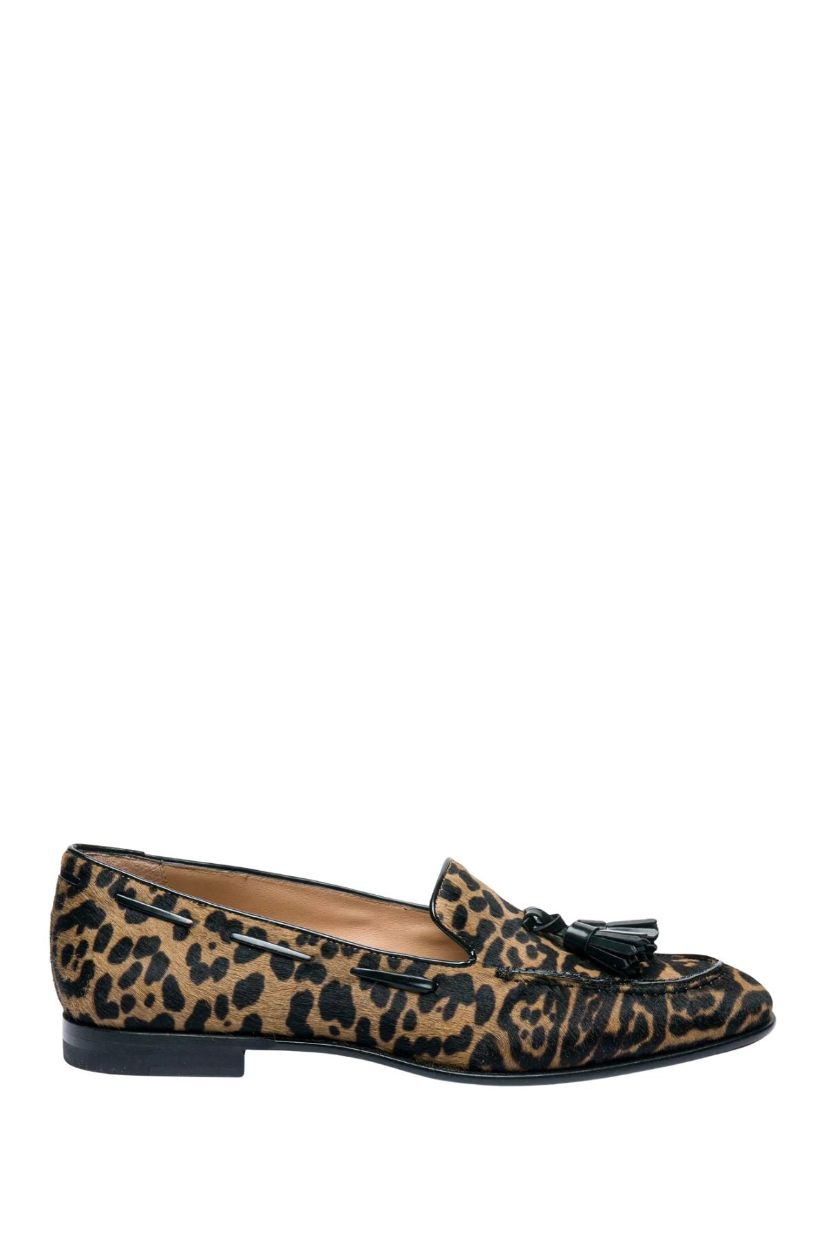 Andrea Tassle Leopard Loafer-Santoni-Boyds Philadelphia
