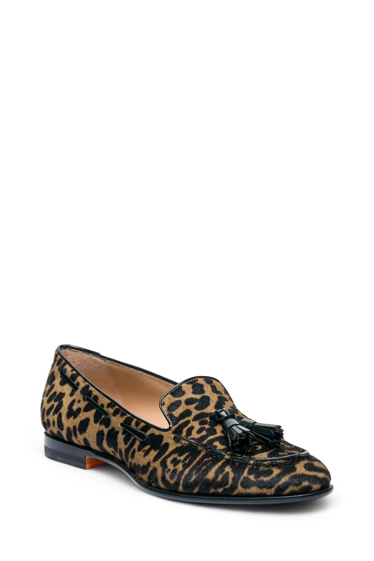 Andrea Tassle Leopard Loafer-Santoni-Boyds Philadelphia