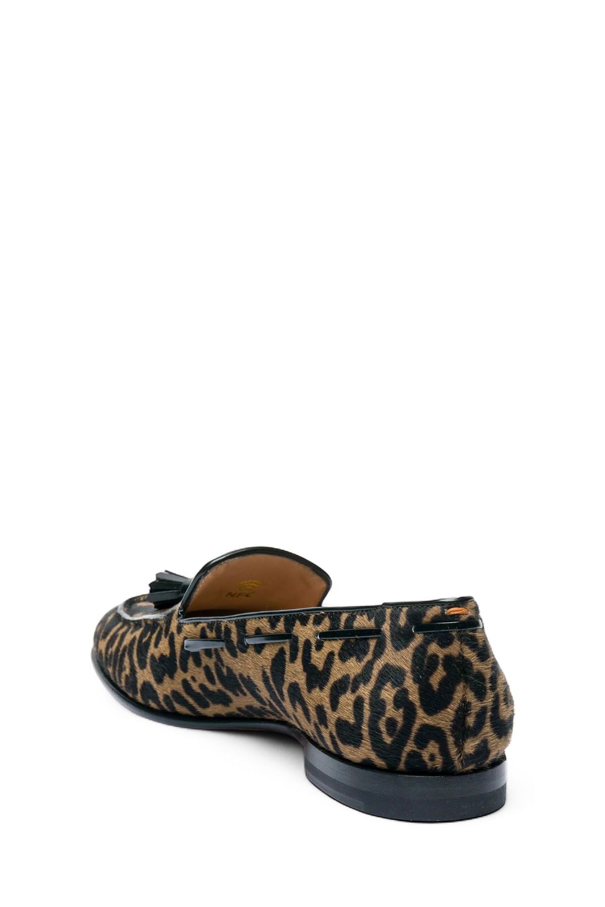 Andrea Tassle Leopard Loafer-Santoni-Boyds Philadelphia