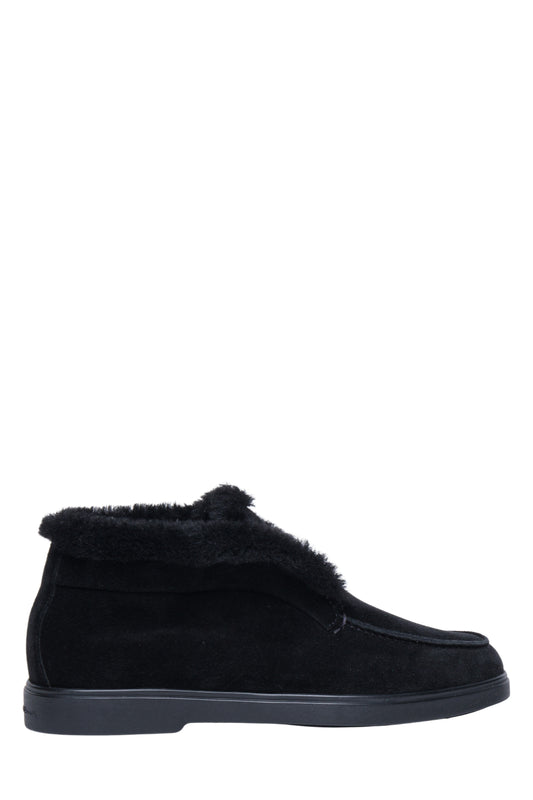 Fortune Shearling Lined Bootie-Santoni-Boyds Philadelphia