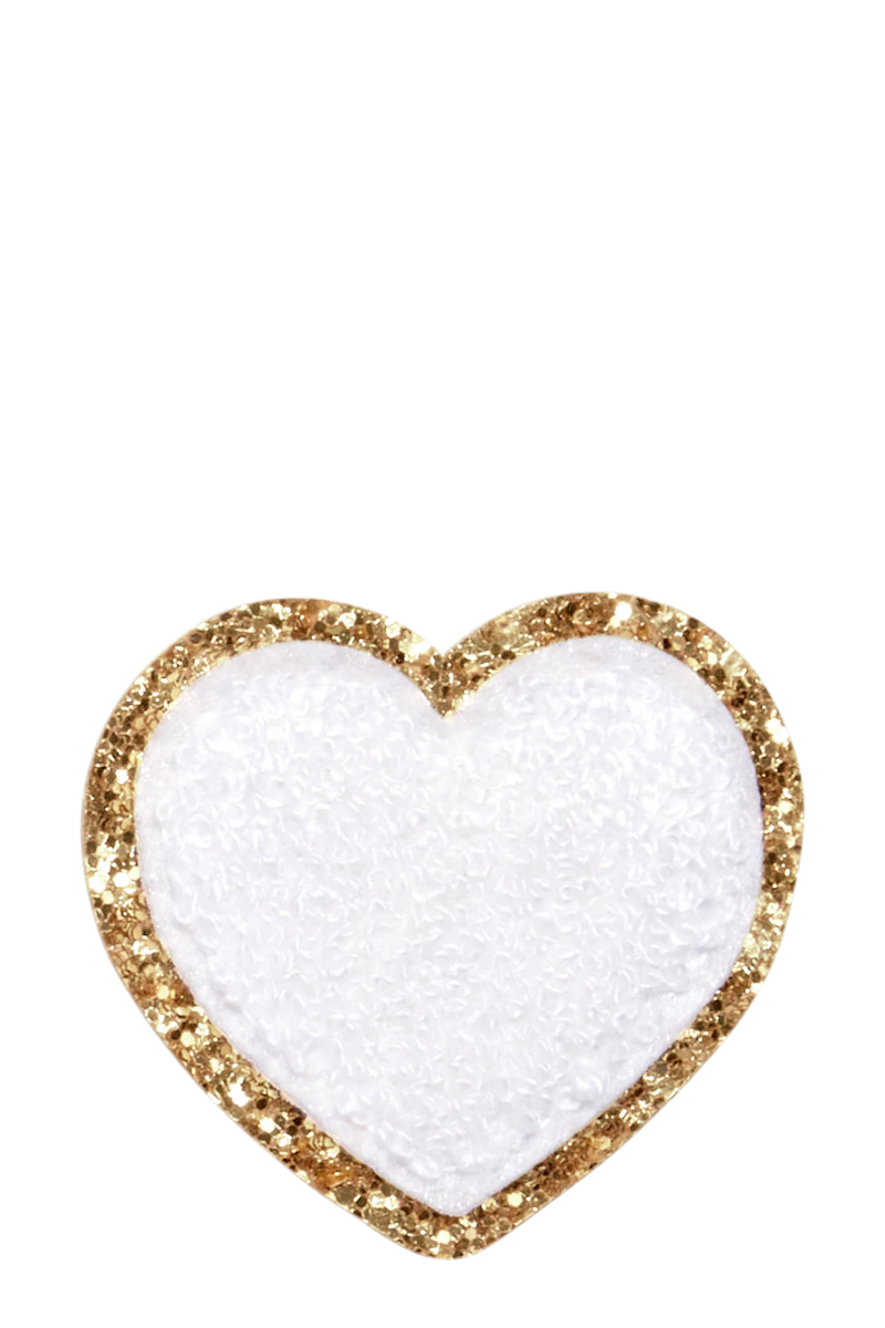 Glitter Varsity Heart Patch-Stoney Clover Lane-Boyds Philadelphia