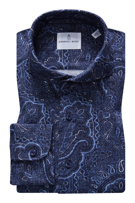 Paisley Jersey Shirt-Emanuel Berg-Boyds Philadelphia