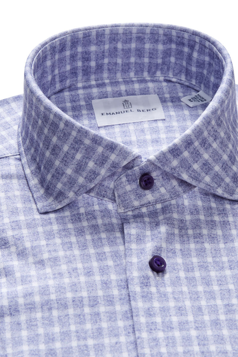 Modern 4-Flex Check Shirt-Emanuel Berg-Boyds Philadelphia