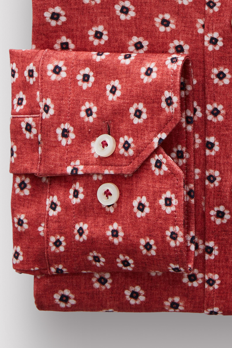 Modern 4-Flex Flower Shirt-Emanuel Berg-Boyds Philadelphia