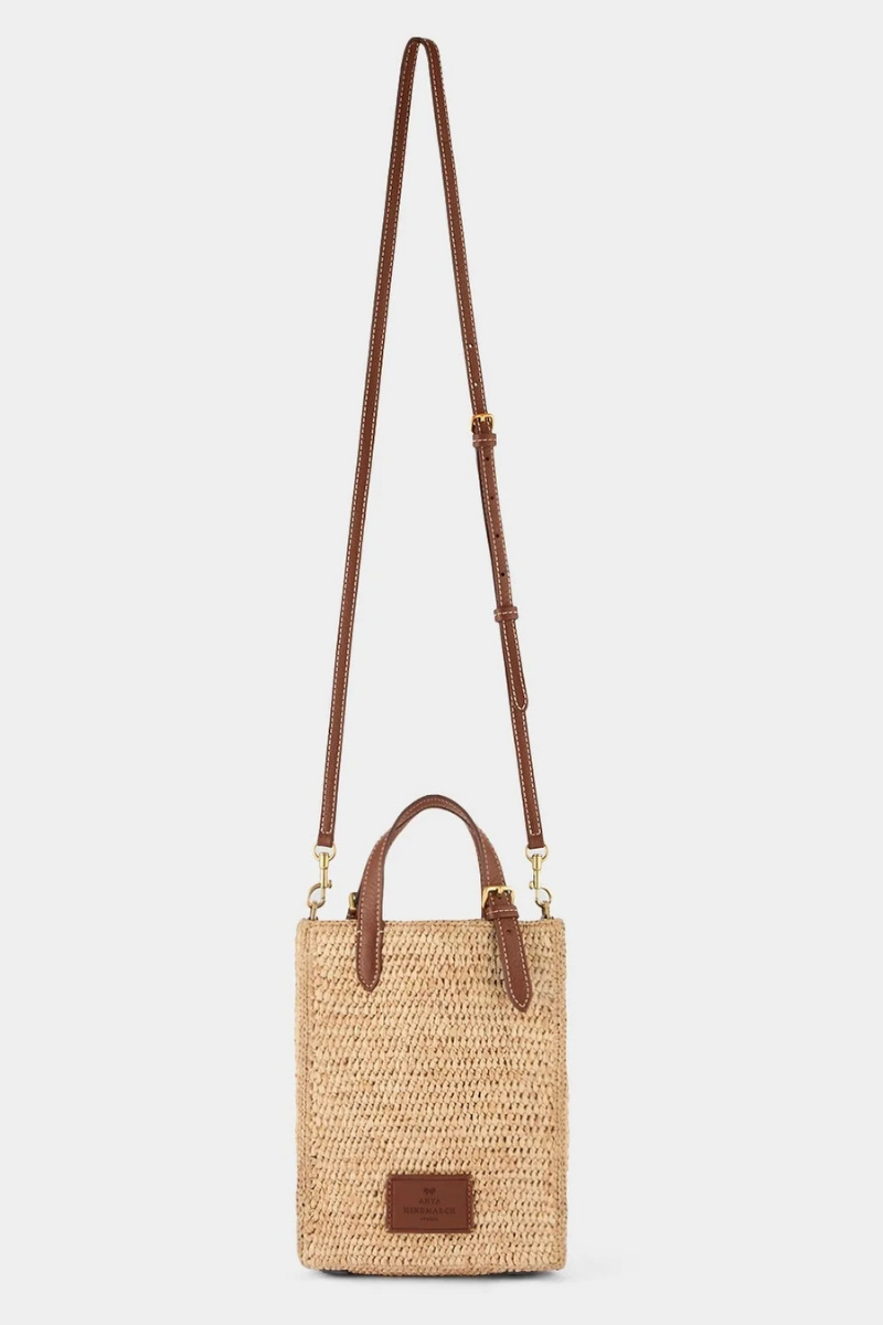 Raffia Eyes Mini Cross-Body Tote-Anya Hindmarch-Boyds Philadelphia