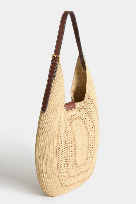 Raffia Bow Hobo Bag-Anya Hindmarch-Boyds Philadelphia