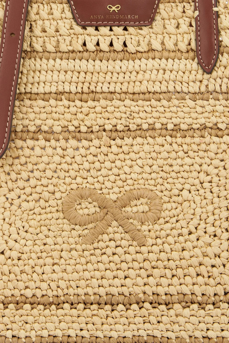 Raffia Bow Tote-Anya Hindmarch-Boyds Philadelphia