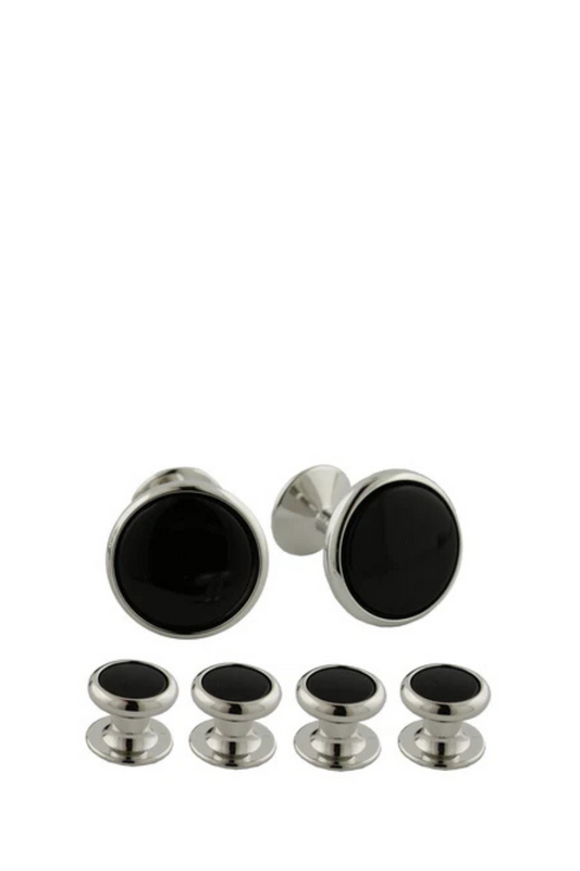 Onyx Stud Set-David Donahue-Boyds Philadelphia