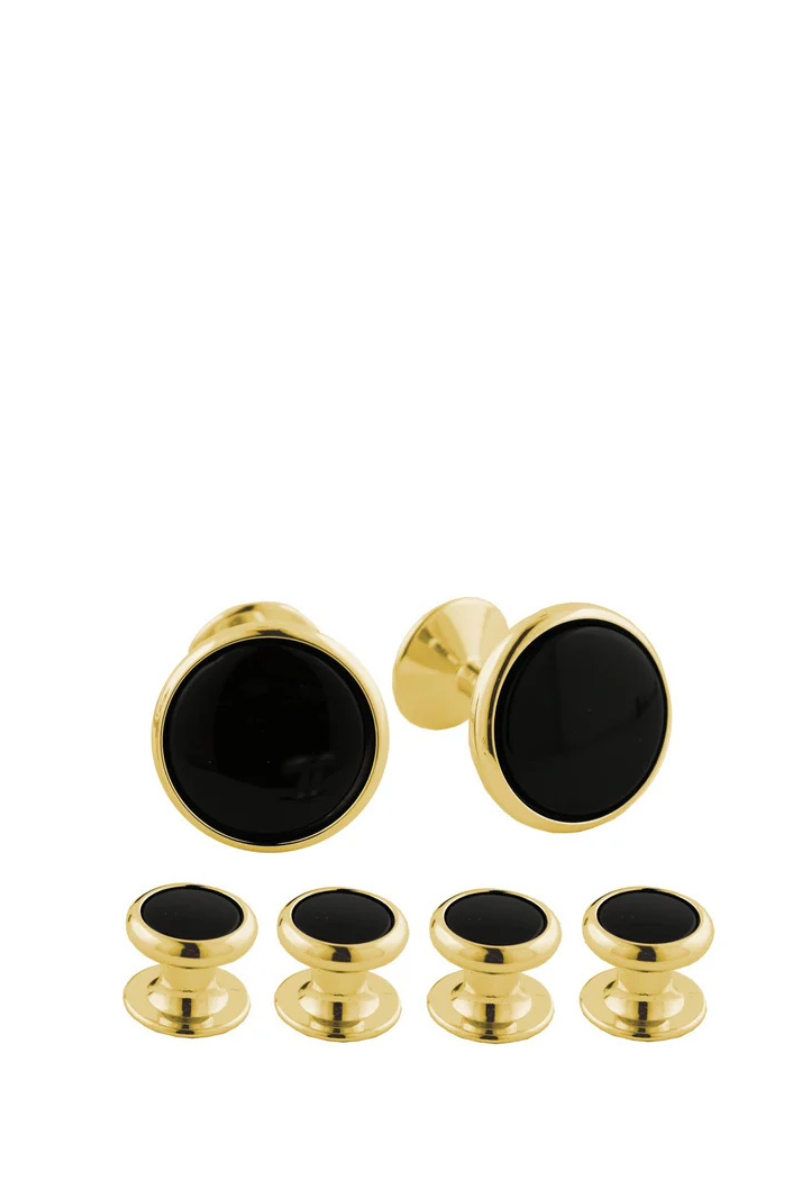 Onyx Stud Set-David Donahue-Boyds Philadelphia